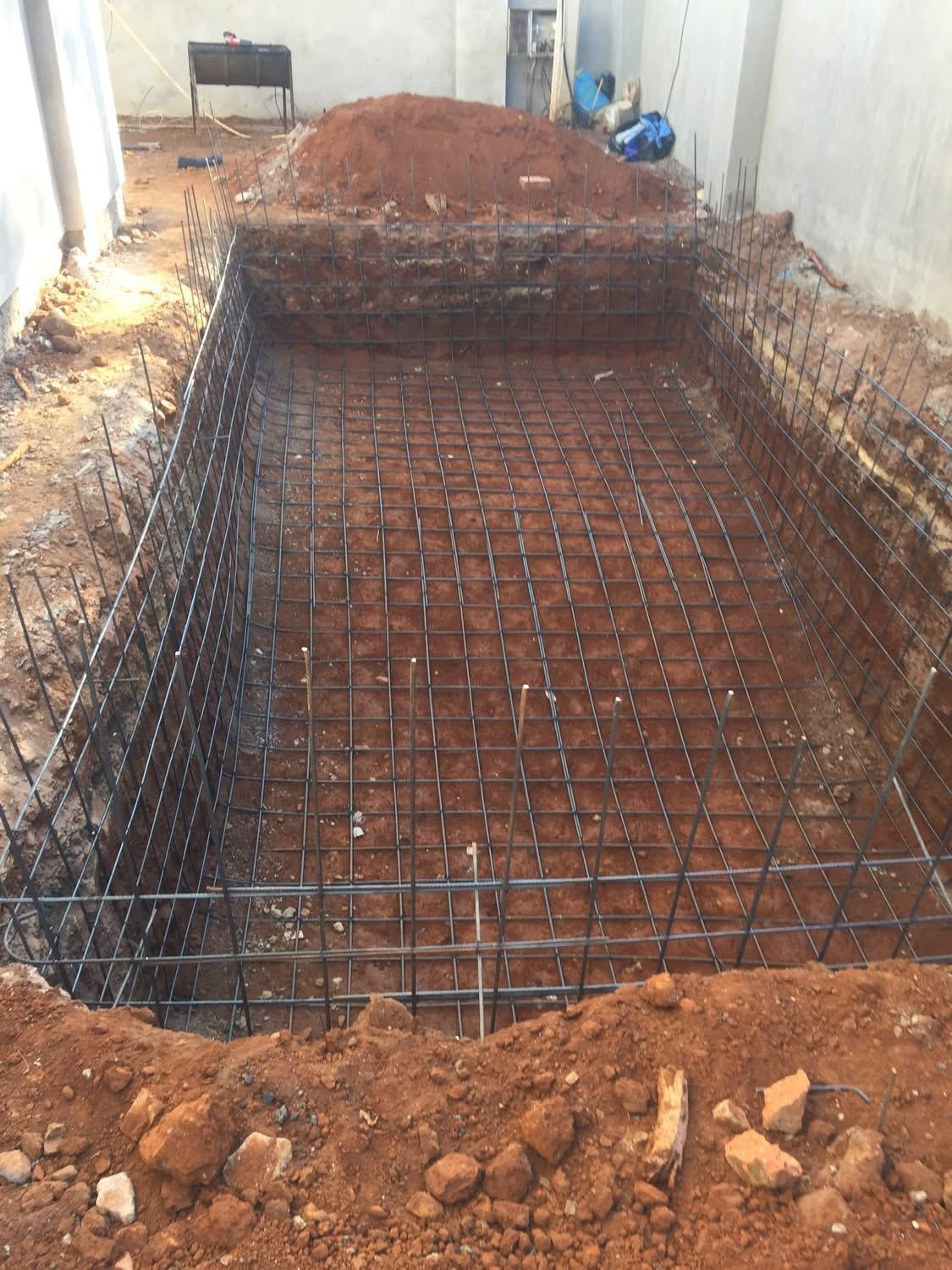 Swimming pools & waterproofing project work by Robur Construction